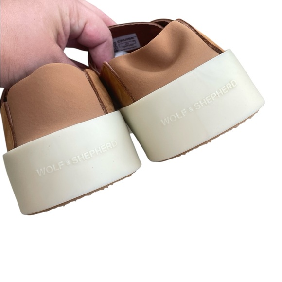 Wolf & Shepherd Cruise Ace‎ Sneaker, Sandstorm/Vanilla, Size 9, NIB - Picture 4 of 6